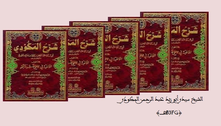 الشيخ سيدي أبو زيد عبد الرحمن المكودي (ت807هـ)